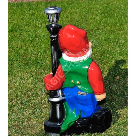 Садово-парковая фигура Cera Гном у фонаря